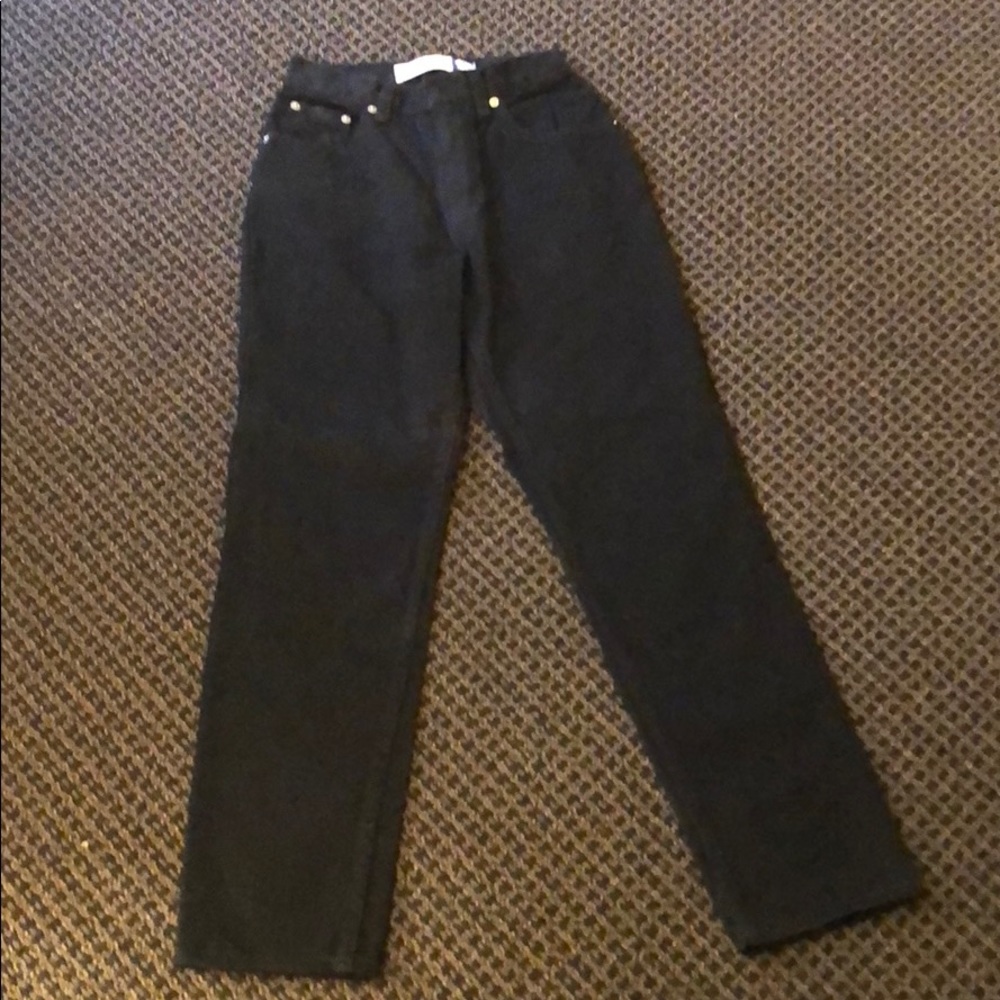 Gap classic fit black jeans